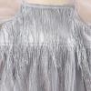 imageKuriozud Newborn Baby Girl Summer Clothes Sequin Fringe Romper Dress Puff Short Sleeve Tulle Romper Cute Sparkling ClothesSilver