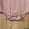 imageKuriozud Newborn Infant Baby Girl Cotton Bodysuit Sleeveless Tank Top Super Soft CamisolePink
