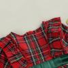 imageKuriozud Toddler Baby Girl Plaid Dress Cute Party Dress for ChristmasPlaid Tutu Dress Green