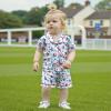 imageKuriozud Toddler Girl 4th of July Silk Satin Pajama Set Baby Fourth of July Pjs Girl Feather Trim Sleeve Nightgown PjsPatrioticmulticolor