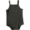 imageKuriozud Newborn Infant Baby Girl Cotton Bodysuit Sleeveless Tank Top Super Soft CamisoleGreen