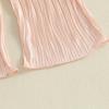imageKuriozud 4th of July Outfit Baby Girl Smocked Tank TopWide Leg Pants Set Kids Toddler Girl Fourth of July ClothesDaily Pink Solid