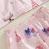 imageKuriozud Birthday Girl Pajamas Silk Stain Pjs Shirt TopsShorts 2Piece Set Birthday Toddler Kids Little Girl Nightgown GiftPink Balloon Cake Gift Box