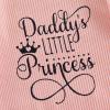 imageKuriozud Coming Home Outfit Girl Long Sleeve Im New Here Romper Ribbed Knit Onepiece Newborn Girl Preemie OutfitPink Daddys Little Princess