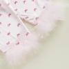 imageKuriozud Toddler Girl Easter Pajamas Baby Silk Satin Nightgown Little Kids Girls Pjs Button Down 2 Piece Pajamas SetA Bow Pink
