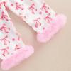 imageKuriozud Toddler Girl Easter Pajamas Baby Silk Satin Nightgown Little Kids Girls Pjs Button Down 2 Piece Pajamas SetPink