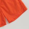 imageKuriozud Toddler Baby Boy Halloween Outfits Pumkin Tops Button Down Shirt Short Pants Set Halloween Boy Clothes Summer Orange 1218 Months