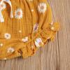 imageKuriozud Toddler Baby Girl Ruffle Vest Halter Top  Shorts with Bowknot 2 Piece Summer OutfitsDaisy Yellow