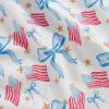 image4th of July Toddler Little Girl Outfit Smocked Dress Fourth of July Vintage Dress for Kids Cute Patriotic ClothesUsa Sky Blue