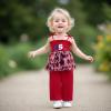 imageKuriozud 4th of July Outfit Baby Girl Smocked Tank TopWide Leg Pants Set Kids Toddler Girl Fourth of July Clothes4th July Usa Tutu Red