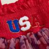 imageKuriozud 4th of July Outfit Baby Girl Smocked Tank TopWide Leg Pants Set Kids Toddler Girl Fourth of July Clothes4th July Usa Tutu Red