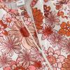imageKuriozud Newborn Baby Girl Boy Footie Romper One Piece Jumpsuit Sleeper Infant ClothesFlower Footie Red