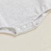 imageKuriozud Newborn Baby Boy Girl Bubble Romper Funny Letter Long Sleeve Oversized Sweater Tops Fall Winter ClothesFootball Tiger Grey