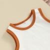 imageKuriozud Newborn Infant Baby Boy Girl 95 Cotton Sleeveless Bodysuit Romper Tank Top Romper Basic Summer Clothes 3 6 9 MonthsColor Block White