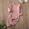 imageKuriozud Unisex Baby Boy Girl Zipper Romper Jumpsuit One Piece OutfitsA Pink