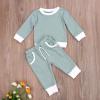 imageKuriozud Unisex Baby Boy Girl Zipper Romper Jumpsuit One Piece OutfitsLight Green