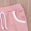 imageKuriozud Unisex Baby Boy Girl Zipper Romper Jumpsuit One Piece OutfitsPink
