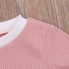 imageKuriozud Unisex Baby Boy Girl Zipper Romper Jumpsuit One Piece OutfitsPink