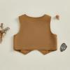 imageKuriozud Western Baby Boy Girl Clothes Toddler Fringe Vest Hippie Boho Western Cowgirl Cowboy Style Jacket Vintage ClothesWestern Vest Khaki