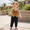 imageKuriozud Western Baby Boy Girl Clothes Toddler Fringe Vest Hippie Boho Western Cowgirl Cowboy Style Jacket Vintage ClothesWestern Vest Khaki