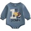 1st Football Year Blue