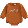 Embroidered Pumpkin Brown