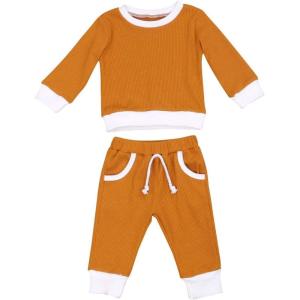 imageKuriozud Unisex Baby Boy Girl Zipper Romper Jumpsuit One Piece OutfitsYellow