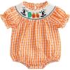 Plaid Boo Orange