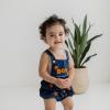 imageKuriozud Halloween Baby Girl Outfit Denim Jeans Romper PumpkinGhost Onesie Overall Bodysuit Infant First Halloween ClothesPumpkin
