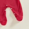 imageKuriozud My First Halloween Baby Girl Boy Outfit Newborn Pumpkin Jumpsuit Romper Halloween Footie Pajamas Coming Home OutfitMy Firts Christmas Red