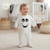imageKuriozud My First Halloween Outfit Baby Girl Ghost Romper Pumpkin Onesie Newborn Preemie Girl Pajamas Thanksgiving ClothesHalloween White