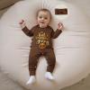 imageKuriozud My First Halloween Outfit Baby Girl Ghost Romper Pumpkin Onesie Newborn Preemie Girl Pajamas Thanksgiving ClothesThanksgiving Brown