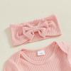 imageKuriozud My First Halloween Outfit Baby Girl Ghost Romper Pumpkin Onesie Newborn Preemie Girl Pajamas Thanksgiving ClothesThanksgiving Pink