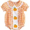 Pumpkin Plaid Orange