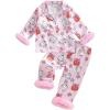 Floral Ghost Bow Pink