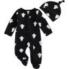 Baby Boy Ghost Jumpsuit Black