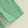 imageKuriozud Toddler Baby Boy Spring Fall Winter Clothes Outfit Embroidery Sweatshirt Tops Pants Set 6 12 18 24Months 2t 3t 4tFootball Green
