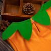imageKuriozud Toddler Baby Girl Boy Halloween Pumpkin Costume Sleeveless Tee Top with Hat OutfitsOrange a