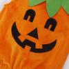 imageKuriozud Toddler Baby Girl Boy Halloween Pumpkin Costume Sleeveless Tee Top with Hat OutfitsOrange a