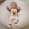 imageKuriozud Newborn Baby Boy Thanksgiving Outfit Little Turkey Romper Long Sleeve Jumpsuit Infant Boy Fall ClothesFirst Thanksgiving Brown