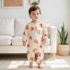 imageKuriozud Newborn Baby Boy Thanksgiving Outfit Little Turkey Romper Long Sleeve Jumpsuit Infant Boy Fall ClothesTurkey Khaki