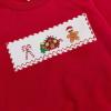 imageKuriozud Toddler Baby Christmas Outfit Car Holiday Tree Long Sleeve Sweatshirt and Plaid Pants 2 Piece SetCandy Cane Gingerbread Red