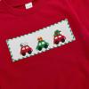 imageKuriozud Toddler Baby Christmas Outfit Car Holiday Tree Long Sleeve Sweatshirt and Plaid Pants 2 Piece SetCar and Tree Red