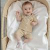 imageKuriozud Toddler Baby Girl Summer Satin Pajamas Kids Summer Pjs Set Short Sleeve Button Down Nightwear Sleepwear 06TTurkeykhaki