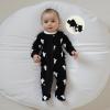 imageKuriozud My First Halloween Outfit Baby Girl Ghost Romper Pumpkin Onesie Newborn Preemie Girl Pajamas Thanksgiving ClothesHalloween Black