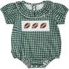 Plaid Football Green