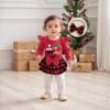 imageKuriozud My First Thanksgiving Outfit Baby Girl Turkey Romper BodysuitRuffle Tutu Shorts Bloomer 1st Thanksgiving ClothesChristmas Red