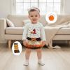 imageKuriozud My First Thanksgiving Outfit Baby Girl Turkey Romper BodysuitRuffle Tutu Shorts Bloomer 1st Thanksgiving ClothesThanksgiving White a