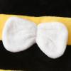 imageKuriozud Cute Fuzzy Animal Costume for Baby Girl Boy Halloween Costume Romper with Hat and Leg Warmer 4pcs Cosplay OutfitBee Yellow