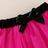 imageKuriozud Halloween Outfit Clothes Toddler Baby Girl Skeleton Rose Long Sleeve Romper with Bow Headband Tulle Skirt 3Pcs SetBlack